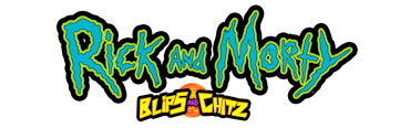 Rick and Morty Blips and Chitz Logo